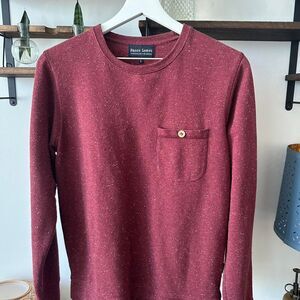 Shore Leave Maroon Speckle Crew Sweater M – Urban Outfitters Heritage Knit